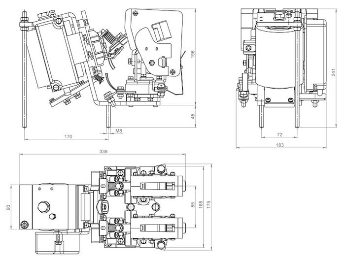 Контактор КТПВ 623 У3 160А