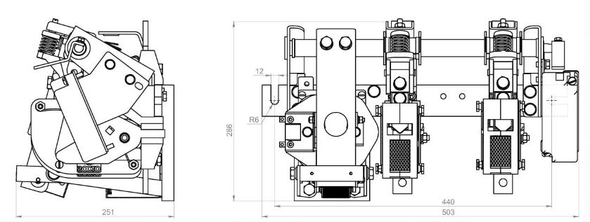 Контактор КТ-6042 У3 400А Контактор КТ-6042 У3 400А