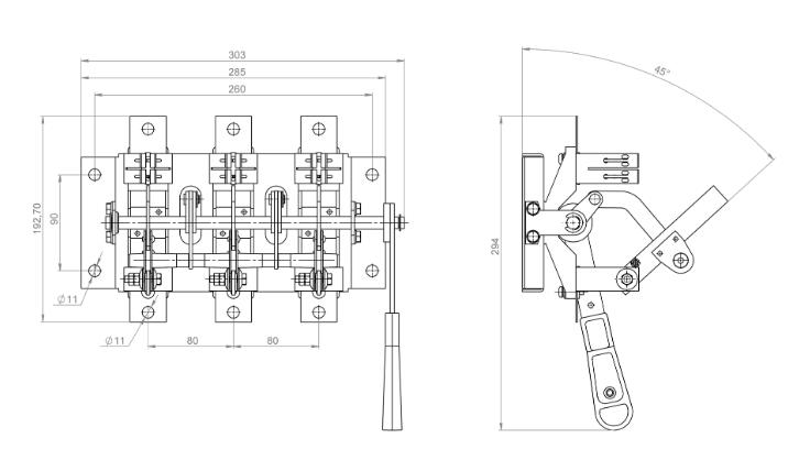 габаритные размеры габаритные размеры