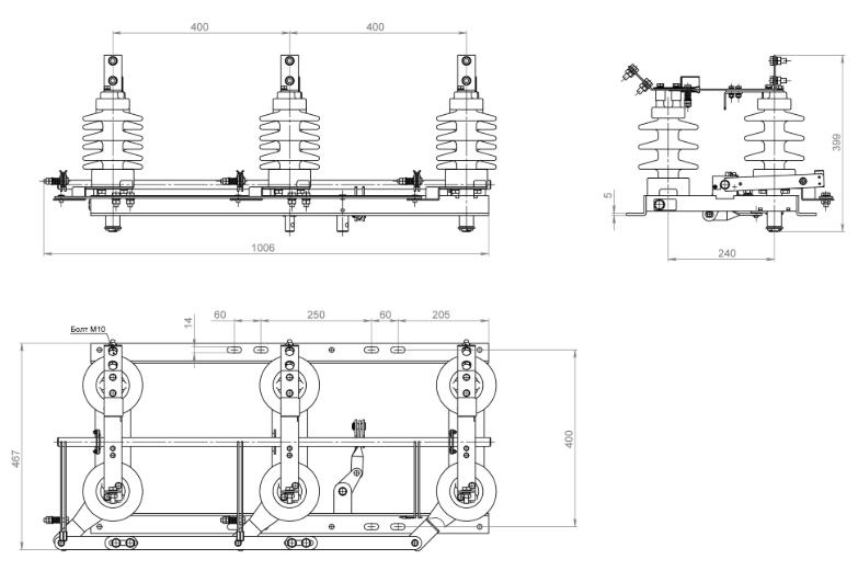 Разъединитель РЛНД 1 10 630