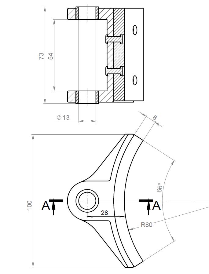 Колодка для ТКГ-160