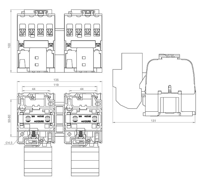 Габаритные размеры