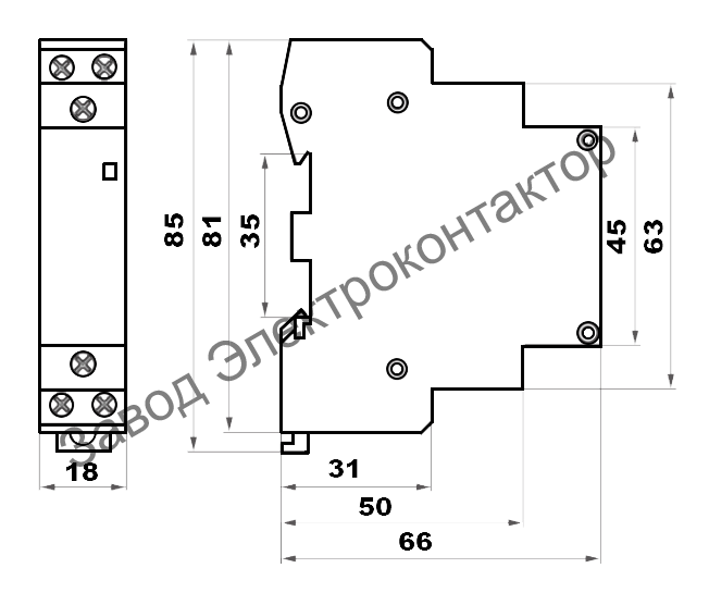 Габаритные размеры
