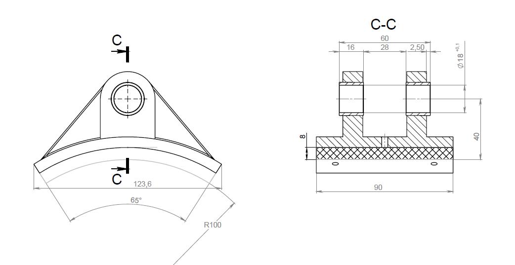 Колодка для ТКГ-200